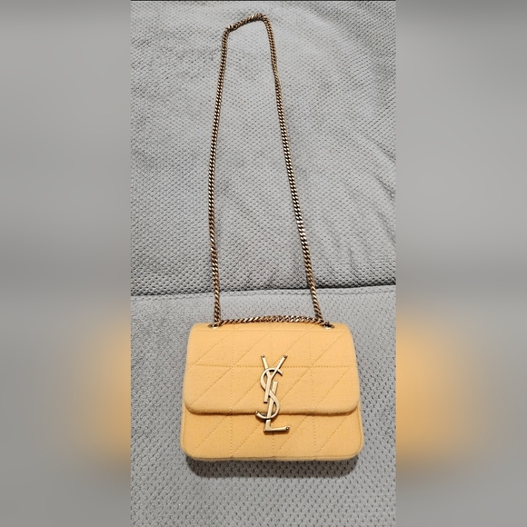 SAINT LAURENT Mini Jamie Quilted Chain Shoulder Bag or Crossbody - Picture 9 of 16